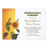 Sunflowers Rehearsal Dinner Invitation Card