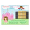 Super Hero And Princess Twins Joint Birthday Party Invitation Card