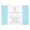 Sweet Baby Christening Invitation Card