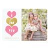 Sweet Pink Hearts | Valentine'S Day Photo Card Invitation Card