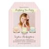 Sweetly Chic Birthday Tea Party Invitation Card