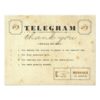 Telegram Thank You Note Card Invitation Card