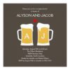 The Perfect Brew Engagement Or Wedding Shower Square Paper Invitation Card