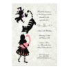 Vintage Alice In Wonderland Tea Party Birthday Invitation Card