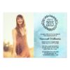 Vintage Blue Vines 2015 Photo Graduation Invitation Card
