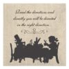 Vintage Burlap Mad Hatters Tea Party Birthday Square Paper Invitation Card