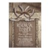 Vintage Country Rehearsal Dinner Invitation Card