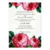 Vintage Floral Decoupage Wedding Invitation Card