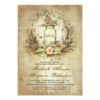 Vintage Floral Mason Jar Rustic Rehearsal Dinner Invitation Card