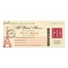 Vintage Paris France Bridal Shower Boarding Pass Invitation Card