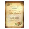 Vintage Rehearsal Dinner Invitation Card