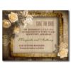 Vintage Rustic Save The Date Post Cards
