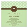 Delightful Dots Baptism/Christening Invitation Square Invitation Card