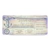 Wedding Boarding Pass-Vintage Tickets With Rsvp Invitation Card