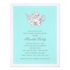 Wedding Bridal Shower Invitation | High Tea Theme Invitation Card