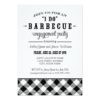 Wedding Engagement Party Invitation | "I Do" Bbq Invitation Card
