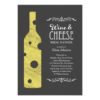 Wine And Cheese Bridal Shower Invitation Card