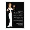 Wine Theme Bridal Shower Celebration Invitation Card