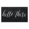 Hello There Modern Chalkboard Business Cards