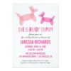 Ready To Pop Stylish Girl Baby Shower Invitations