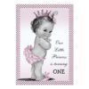 Cute Vintage Princess 1St Birthday Party Invitation