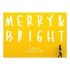 Merry & Bright Bold Holiday Photo Card