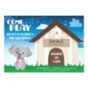 Playful Dog Or Puppy Birthday Party Invitation