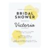 Yellow | Modern Geometric Bridal Shower Invitation