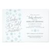Baby It'S Cold Outside Winter Baby Shower Invitation