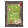 Backyard Camp Out Birthday Party Invitation