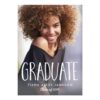 Handwritten Trendy Photo Graduation Announcement