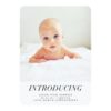 Introducing | Modern Photo Birth Announcements