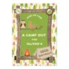 Rustic Camp Out Birthday Party Invitation