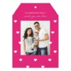 Scattered Hearts Valentine's Day Photo Card
