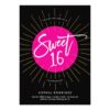 Sweet Sixteen Birthday Party Invitation