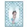 Vintage Prince Boy And Blue Roses 1st Birthday Invitation
