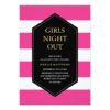Bold Stripes Bachelorette Party Invitation
