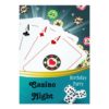 Casino Night Birthday Party Invitations
