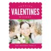 Sending Valentines Wishes Cute Photo Card