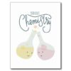 Serious Chemistry Illustrated Valentine Postcard