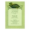 Top Hat And Shamrocks Invitation