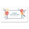 Graphic Floral Business Cards