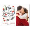 Pretty Bouquet Poppy Wedding | Save The Date Card Postcard