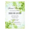 Spring Leaves Garden Floral Bridal Luncheon Invitation Card