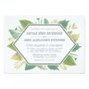 Botanical Modern Wedding Invitation Card