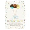 Cake Pops And Sprinkles Birthday Invitation Card