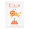 Carnival Circus Kids Birthday Invitation Invite