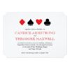 Classic Red Black Card Suits Las Vegas Wedding