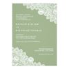 Elegant Lace Wedding Invitation