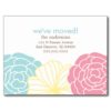 Floral Design Moving Announcements Postcard
